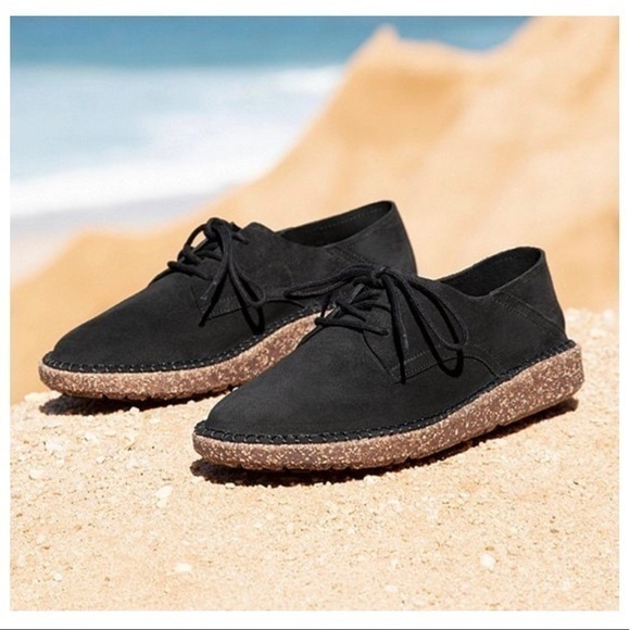 Birkenstock Black Gary Suede Leather Unisex Shoes
